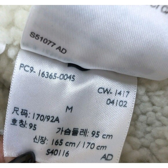 Levi’s Sherpa Trucker Jacket Mens Sz M Blue Denim  Vintage Y2K Style Workwear - Picture 14 of 15